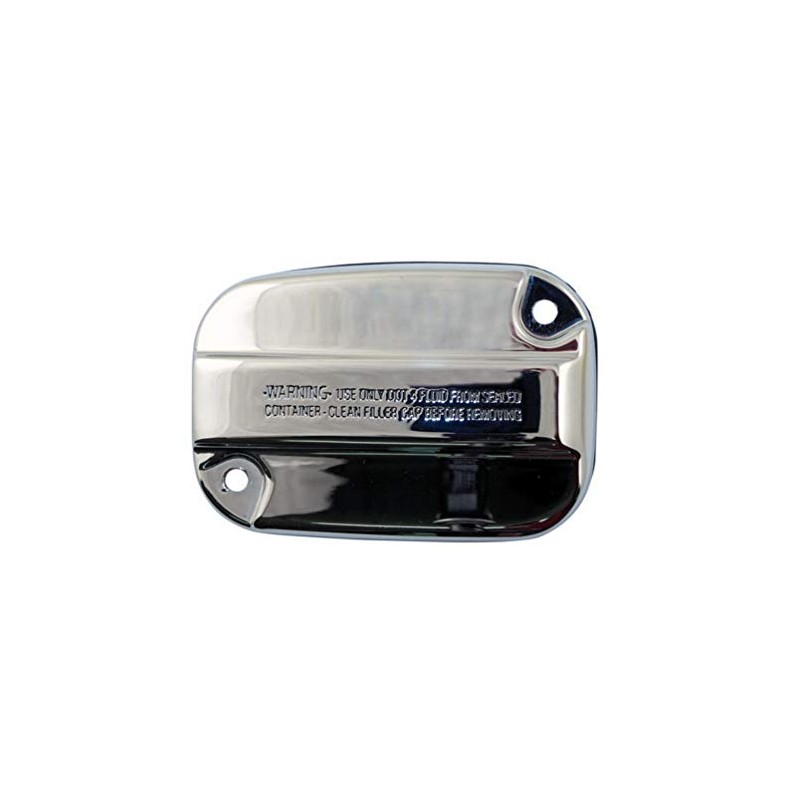 Mid-USA V-Factor Chrome Front Master Cylinder Cover #45489 for '08-Up