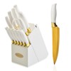 Knife Set, Non Stick Thick and Sharp Stainless Steel Kitchen
