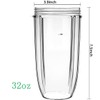 2pack 32oz Huge Cup for Nutri Bullet 600W 900W Blender