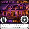 Luces LED Halloween para Exteriores de 30M 300 LED, Luz