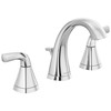 Peerless P3535LF Parkwood Two Handle Lavatory Faucet Widespread, Chrome