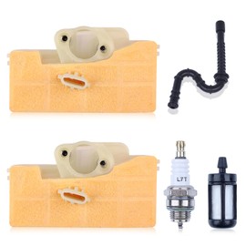 MS290 Air Filter Kit for Stihl 029 MS310 039 MS390 MS 290 MS 310 MS 390 Chainsaw, MS 290 Air Filter with Spark Plug Oil Line Fuel Filter Repower Kit Replace 1127 120 1621, 1127 120 1620