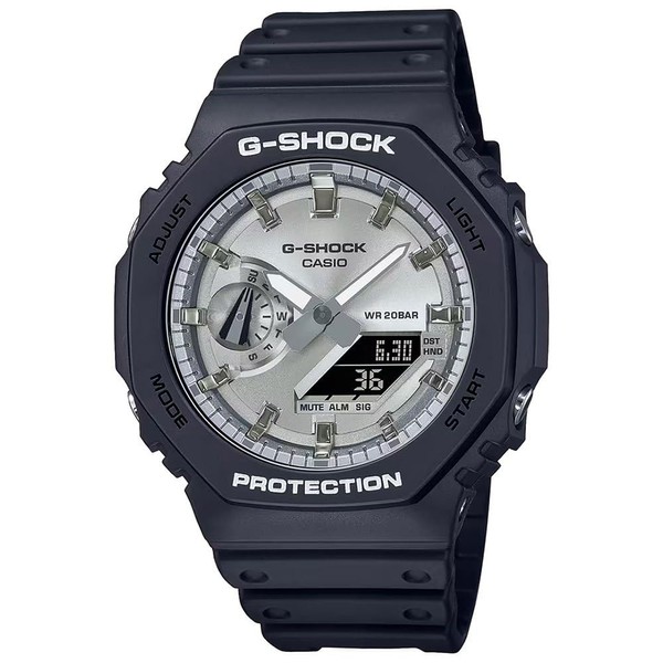 Casio Unisex 48.50mm Quartz Watch with Silver Analogue - Digital