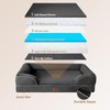 EHEYCIGA Orthopedic Dog Beds for Extra Large Dogs, Waterproof Memory