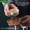 Pedoleco Wooden Coasters, Plum Blossom Shape, 3 Pieces, 3.7 x