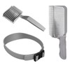 XIJIANG Fade Comb, Trimming Comb, Barber Cute, Men's Comb, Curved