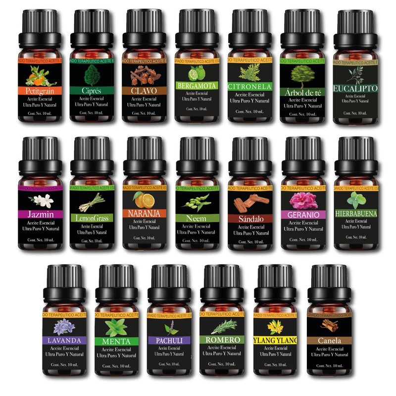 Alluem Aceite Esencial De Eucalipto 100% natural Y Puro Aromaterapia