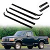 ROADFAR Window Molding Trim 4PCS Compatible with 1987-1997 for Ford
