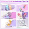 Makartt Nail Rhinestone Glue Gel, Upgrade Gel Nail Glue with