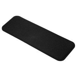 TIXIPEM 13.8 x 5.1IN Felt Base Shaper [1PCS] - Purse Liner Board Insert Arc Corner Use for Tote & Backpack & Purse Organizer - [Black-6mm Thic] Bag Bottom Shaper Pad