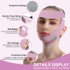 Graphene Face Lift Belt Forehead Lift Band, Comfort Pressure Forehead