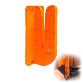 Wall-Mounted Rag Cutter, Fabric Cutter, Fast Cutting Rag Cutter, Easily Cut Old Sheets, T-Shirts Quilting Tools Cutter(Orange)