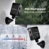 Ediloca Security Cameras Wireless Outdoor, 2K Pan Rotating 300° Battery