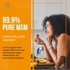 PURE Organic Sulfur Powder | 14.1 oz | Premium MSM