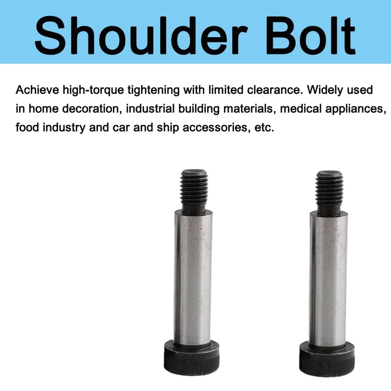 ￠6.5*M5*20, 304 Stainless Steel Shoulder Bolts: Hex Drive Socket Cap