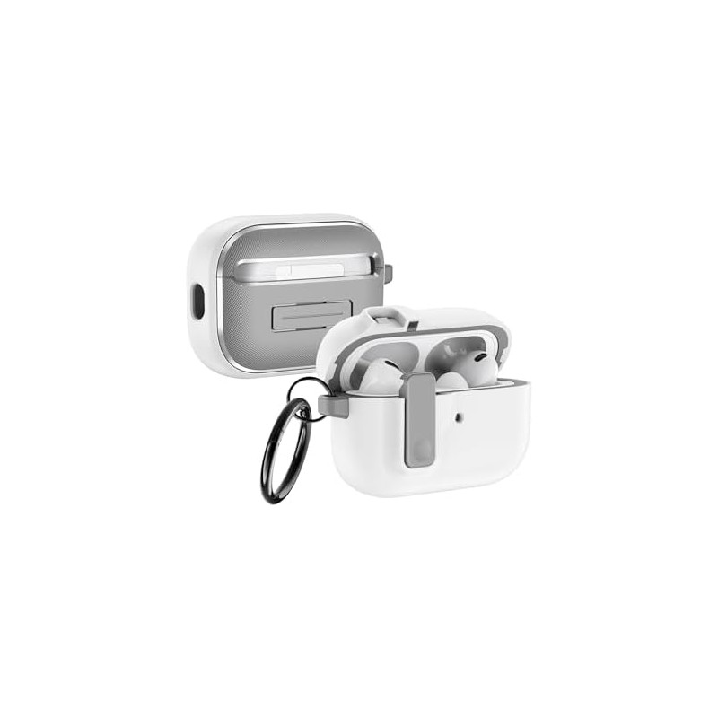 ARGOO Funda para AirPods Pro 2 Cierre Magnético Expulsión Automática,