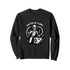 Master of Flows HVAC Skeleton Design for Cooling and Heating Sweatshirt