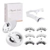 Reutilizable Pestañas Postizas Magnéticas Kit Con Aplicador