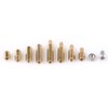 FTVOGUE Brass M2 M3 Columna Hexagonal Macho Hembra Standoff Tornillo