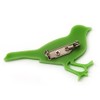 Lime Green Acrylic Sparrow Brooch