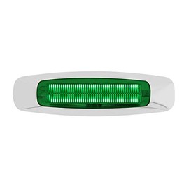 GG Grand General 74846 Sealed Light (5-3/4" Rectangle Prime Green 4 LED Interior)
