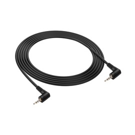 PNGKNYOCN 2.5mm Audio Aux Cable，90 Degree 2.5mm TRRS Male to 2.5mm TRRS Male Double Angled Stereo Headset Headphone Jack Connector Cable （1.8M）