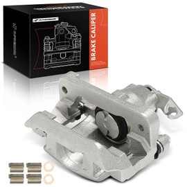 A-Premium Disc Brake Caliper Assembly with Bracket Compatible with Select Ford and Mercury Models - Freestar/Monterey 2004 2005 2006 2007 - Rear Left Driver Side