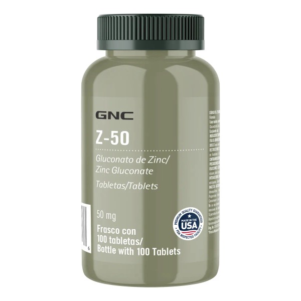 Gnc Zinc 50 Mg