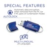 Integral 8GB Crypto-197 3-Pack 256-Bit Hardware Encrypted USB 3.0 Secure