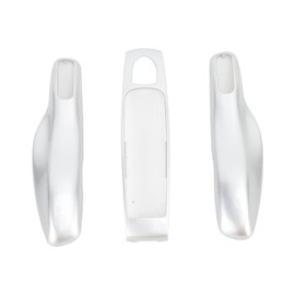 Car Smart Key Cover Case Keyless Entry Remote Key Fob Protector Shell for Panamera Cayenne 911 Macan Boxster Cayman 718 White Marble Style