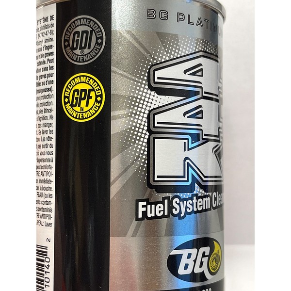 2 cans of BG 44K Platinum