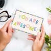 SWEETZER & ORANGE You Are Awesome Cards Postcards Pack (60