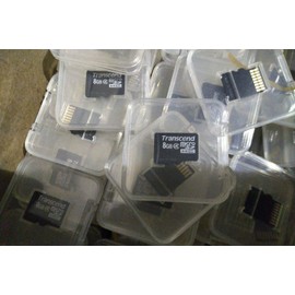 Transcend Lot of 10x Transcend 8GB Micro SD Card Class 4 MicroSDHC Memory Card