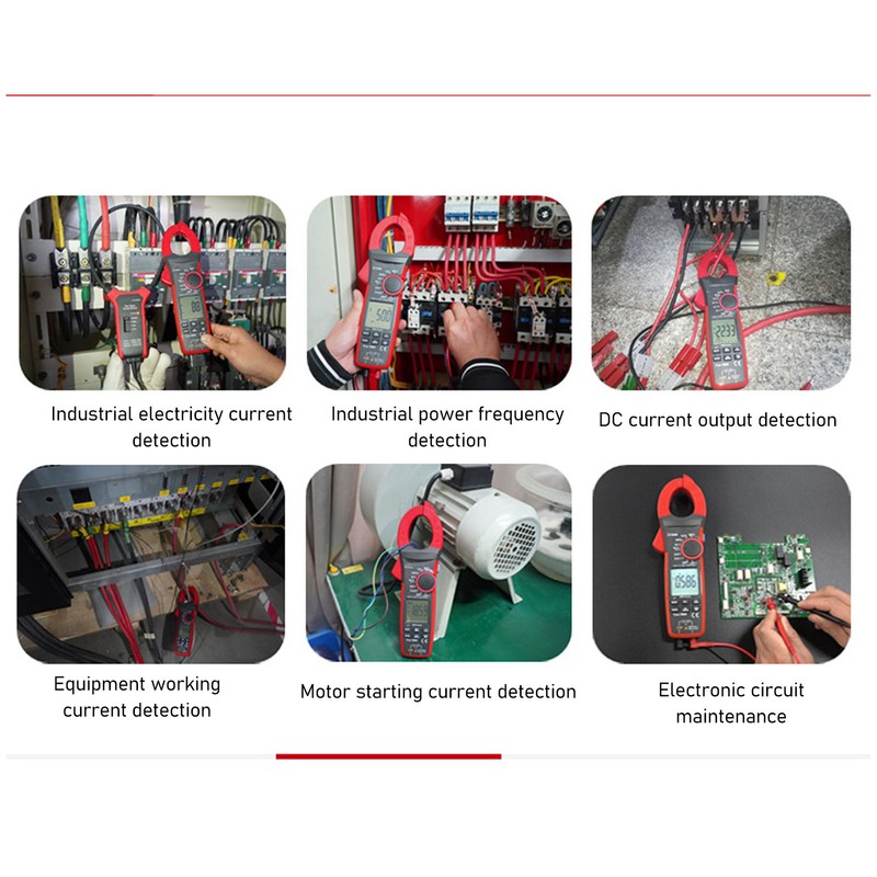 MAYILON Digital Clamp Meter Smart AC Multimeter Amp Ohm Volt