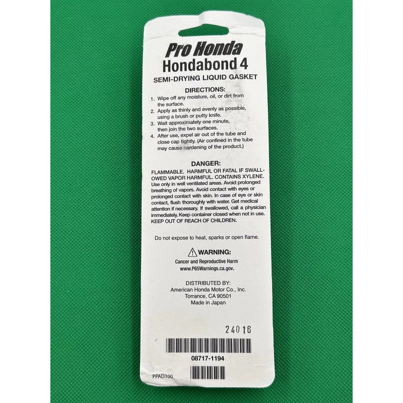 Honda Genuine HONDA Valve Cover GCV160 HRR216 HRS216 HRX217 12311-Z8B-000