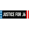 Justice for J6 Bumper Sticker Justice for All Sticker Made