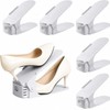 Asdays Shoe Holder Shoe Storage Shoe Holder 6-Piece Height Adjustable