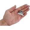 (Pack of 4) 25 mm Small Wheel Castors Rubber Casters