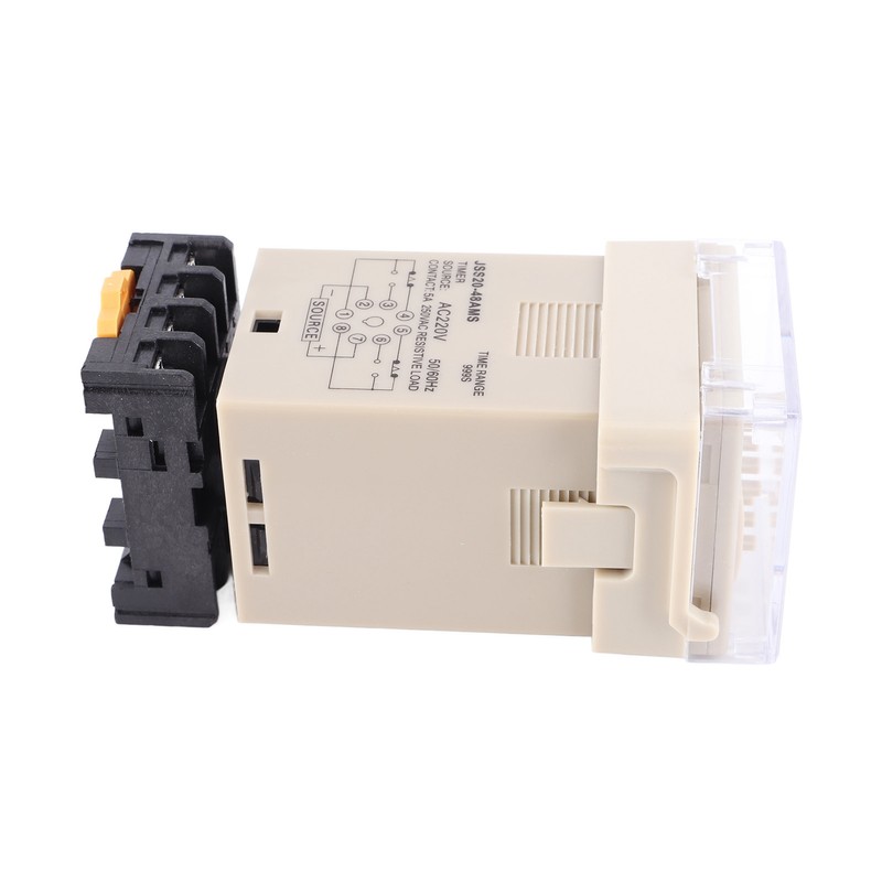 JSS20‑48AMS Power On Delay Timer Relay Digital Display 1‑999S AC