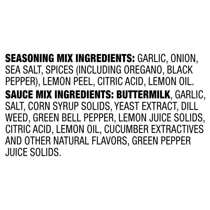 McCormick Greek Style Gyro Seasoning with Tzatziki Sauce Mix, 1.5