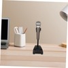 Kisangel Adjustable Desktop Microphone Stand with Table Clamp Rotating Mic