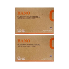 바노 이왕재 박사 메가 비타민C 2000mg 고함량 영국산 비타민 90포 2개 / 써클 Bano Lee Wong-jae Doctor Mega Vitamin C 2000mg High Dose UK Vitamin 90 Pouches (2 Pack) / Circle