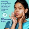 Clean & Clear Oil Free Deep Action Cream Cleanser, Unisex,