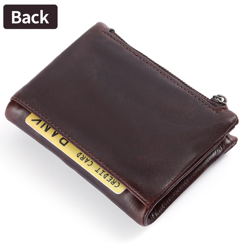 FALAN MULE Wallet for Men Large Capacity Genuine Leather Men