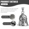 VBGURR 1 Piece Motorcycle Bell Biker Bell Motorcycle Bell with
