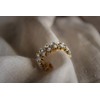 Lorram - Gold Plated Crystal Stone Ring