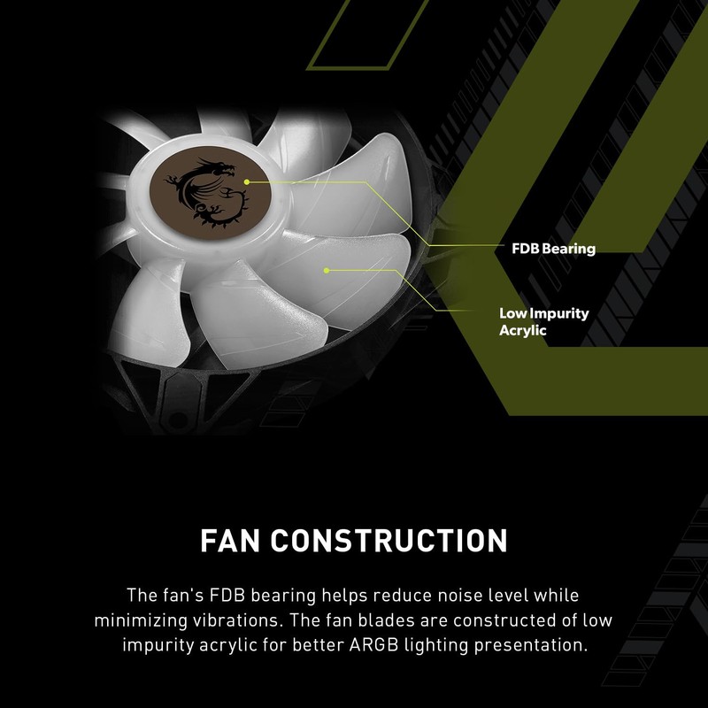 MSI MAG CoreLiquid E360 Black - AIO ARGB CPU Liquid