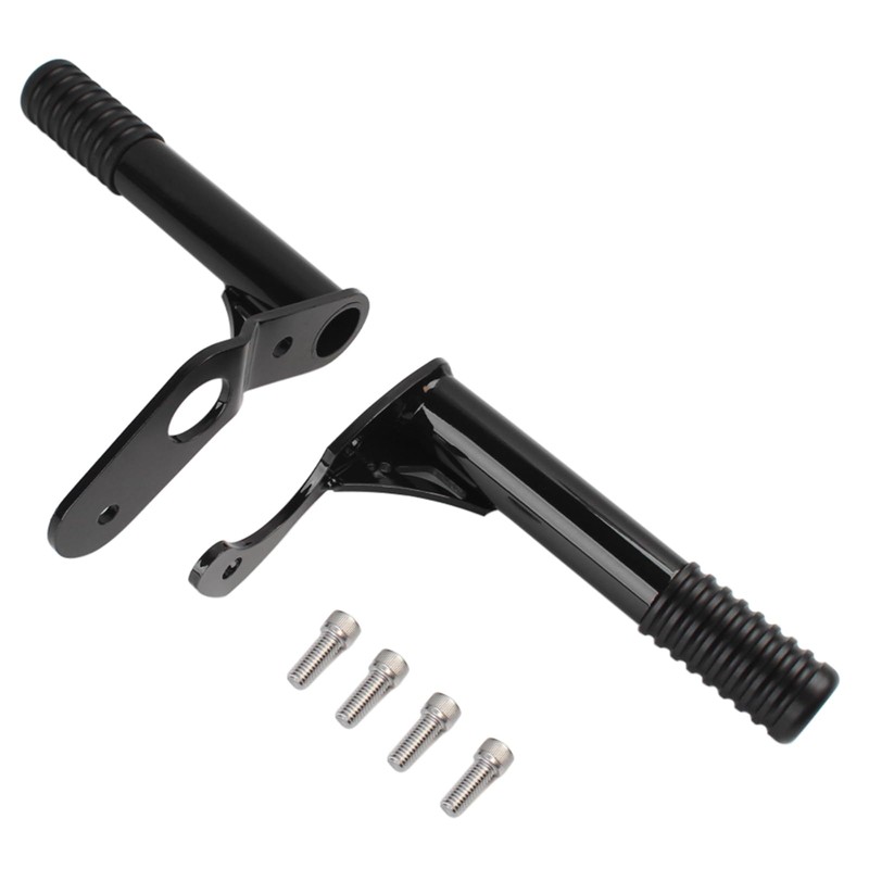 HIYOYO Motorcycle Rear Passenger Peg Crash Bar Frame Slider Fits