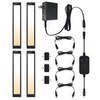 BLESSINGLUX 4pack 7inch Dimmable LED Kitchen Light Kit, 2700-6000K Smart