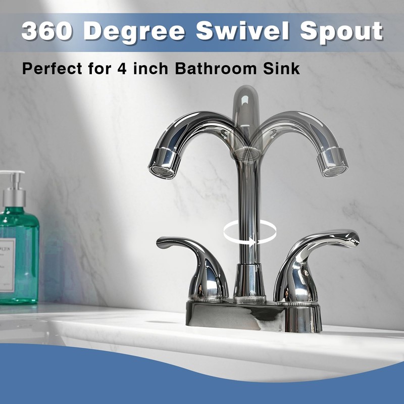 JAMESVAN RV Bathroom Faucets, RV Kitchen Sink Faucet Replacement with